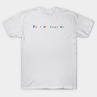 Back end research T-Shirt